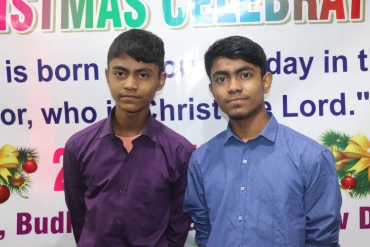 Sadeq and his brother Anwar. Photo: Special arrangement