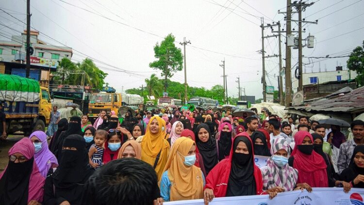Protest sparks over 1,200 teachers’ dismissal in Rohingya camps